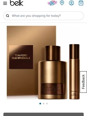 Tom Ford Metallic Bronze Oud Minérale Fragrance Set 2 pc new